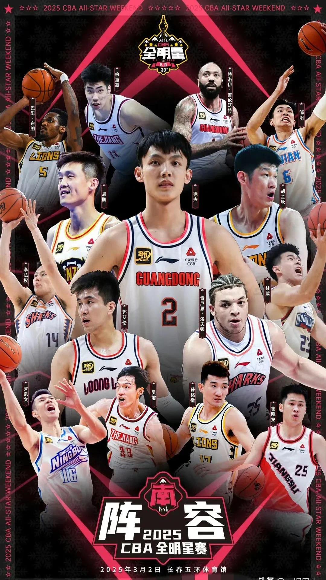 包含广东宏远赛前复出首秀，志在全明星赛名次提升，质疑声仍在，年轻球员得到机会的词条